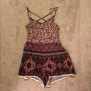 Multicolored Romper
